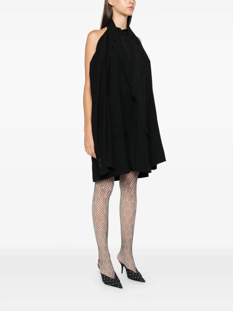 Balenciaga Suspended tailored dress - Black