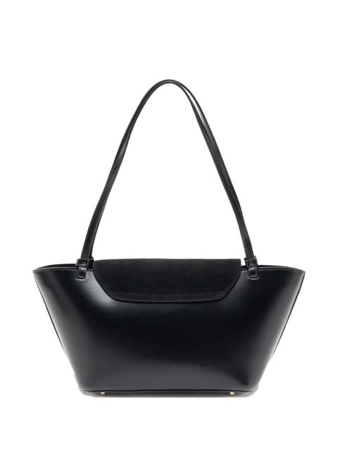 Elleme Courrier suede flap tote bag - Black - zdjęcie produktu nr 1