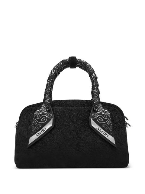 AMIRI Bowling logo-plaque tote bag - Black - zdjęcie produktu nr 2