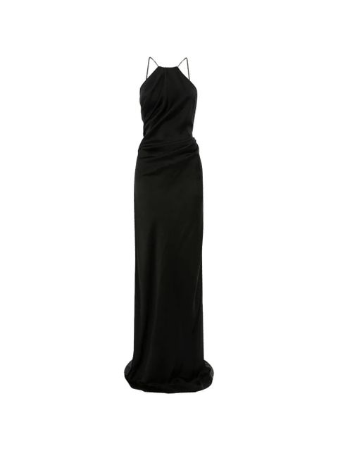 Victoria Beckham chain halter gown - Blue - zdjęcie produktu nr 1