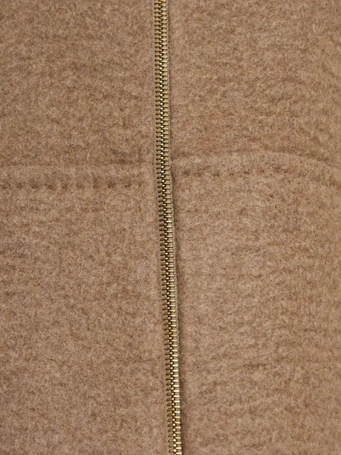 Max Mara Gradi hooded zip jacket - Brown