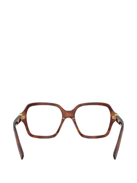 Miu Miu Eyewear square-frame glasses - Brown