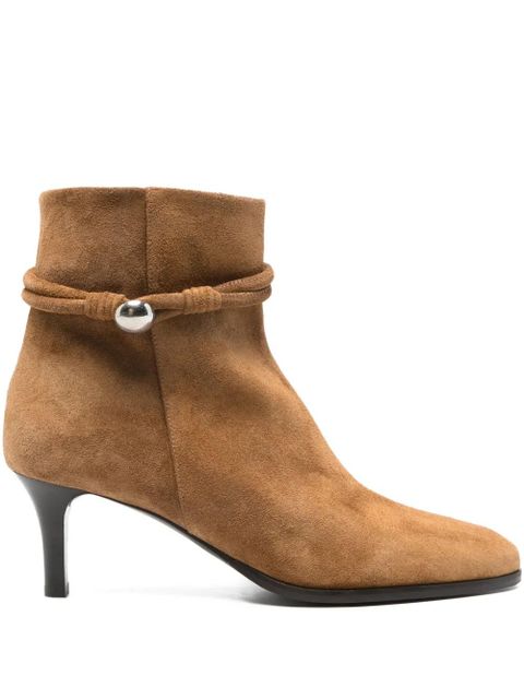 ISABEL MARANT Miniki suede ankle boots - Brown - zdjęcie produktu nr 1