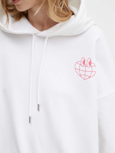 Moschino Jeans bluza bawełniana - zdjęcie produktu nr 2