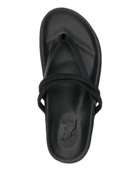 Ancient Greek Sandals 30mm Itea sandals - Black