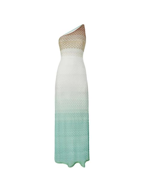 Missoni one-shoulder dress - White - zdjęcie produktu nr 1