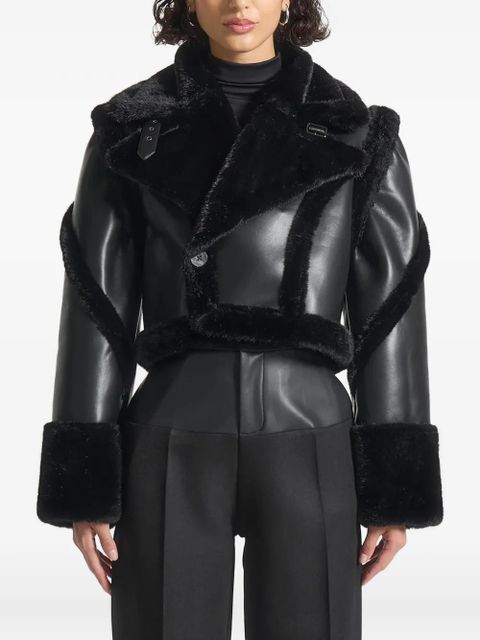 Manière De Voir Kena detachable-sleeves jacket - Black - zdjęcie produktu nr 1