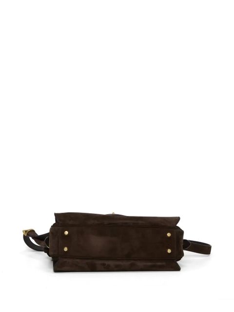 Balenciaga medium Le 7 adjustable-strap cross body bag - Brown