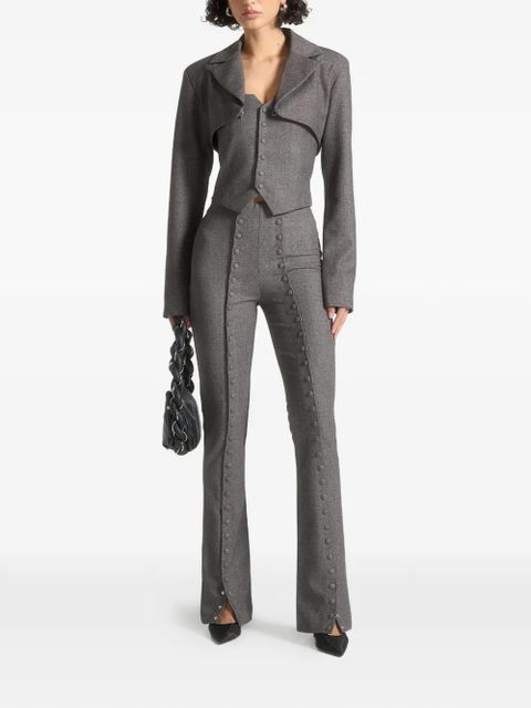 Manière De Voir Lise vest and jacket - Grey - zdjęcie produktu nr 2