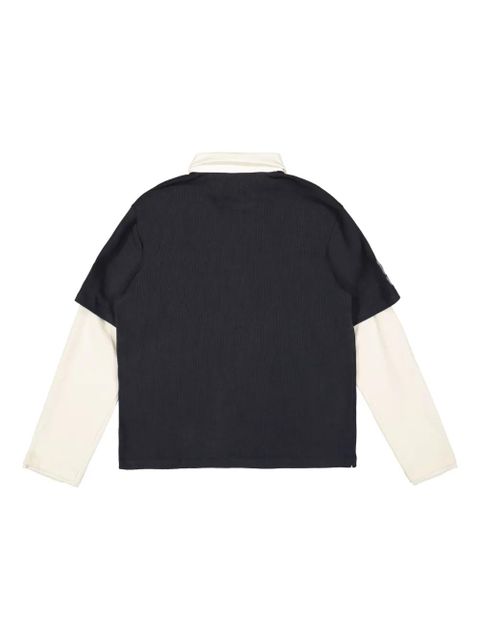 MISBHV cotton polo top - Blue - zdjęcie produktu nr 2