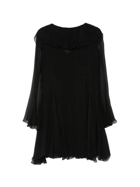 Chloé ruffled mini dress - Black - zdjęcie produktu nr 2