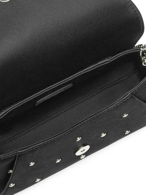 Versace Cielo Stellato Gianni Ribbon clutch bag - Black