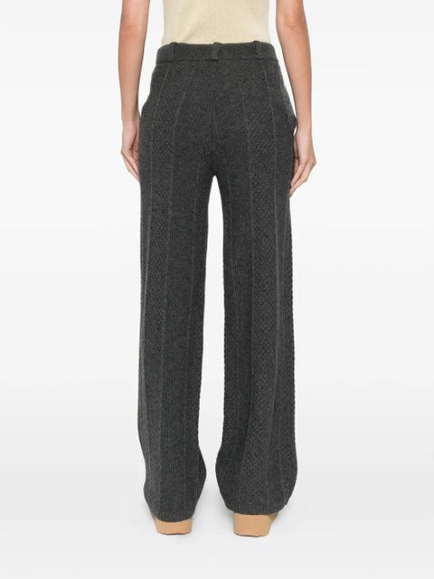 Guest In Residence knitted trousers - Grey
