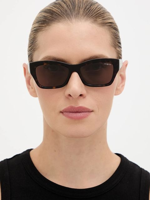 VOGUE okulary przeciwsłoneczne damskie kolor zielony 0VO5658SU