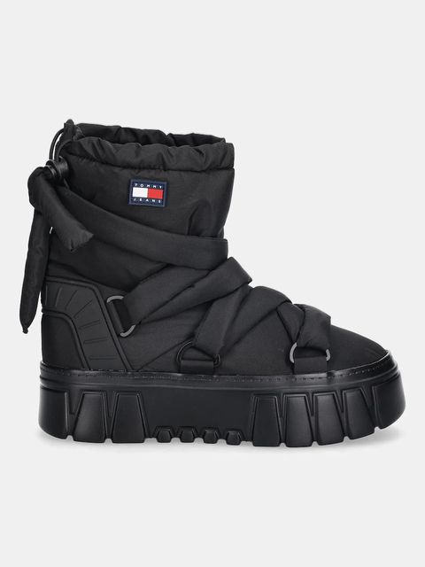 Tommy Jeans śniegowce TJW CHUNKY SNOW BOOT NYLON kolor czarny EN0EN02842 - zdjęcie produktu nr 2