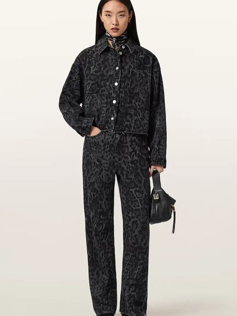 AllSaints koszula jeansowa NICKY - zdjęcie produktu nr 2