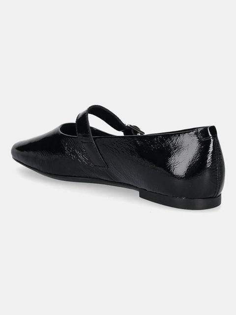 Vagabond Shoemakers baleriny skórzane JOLIN kolor czarny 5608-060-20