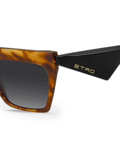 ETRO tinted-lenses sunglasses - Brown