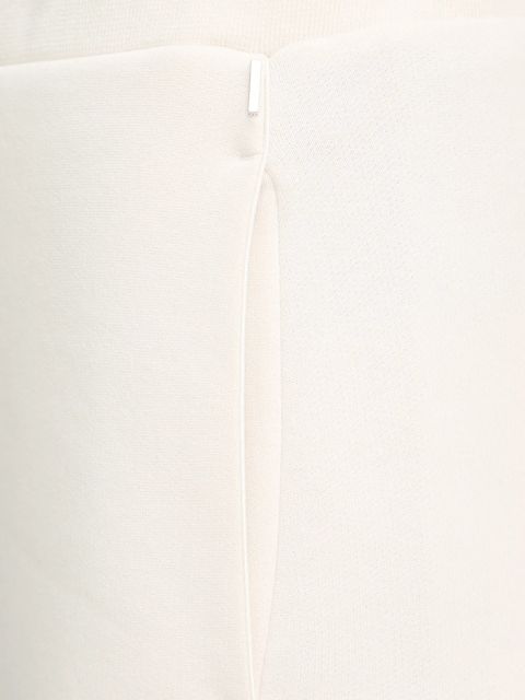 BOSS spodnie dresowe damskie kolor beżowy gładkie 50551504