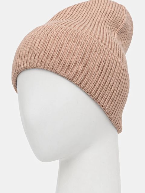 Guess czapka z dodatkiem wełny CRESIDIA kolor beżowy AW5404 POL01