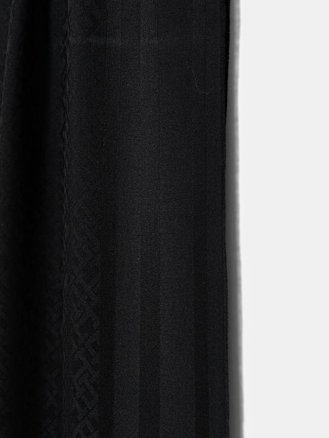 Tommy Hilfiger szal damski kolor czarny wzorzysty AW0AW17789