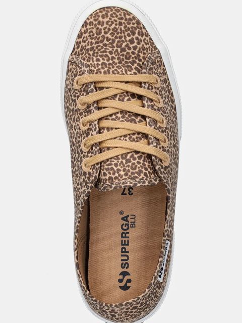 Superga tenisówki MICRO LEOPARD PRINT LEGGE