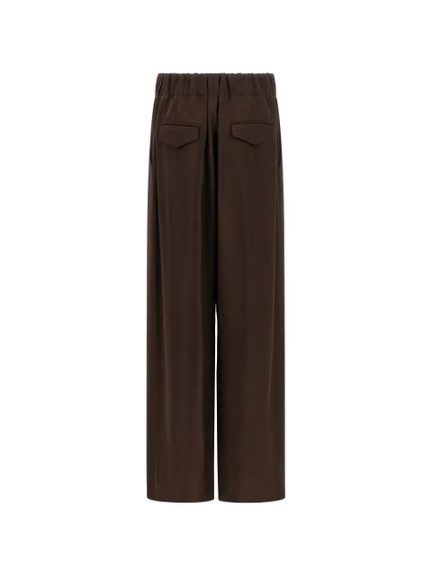 Jil Sander low-crotch wide trousers - Brown - zdjęcie produktu nr 2