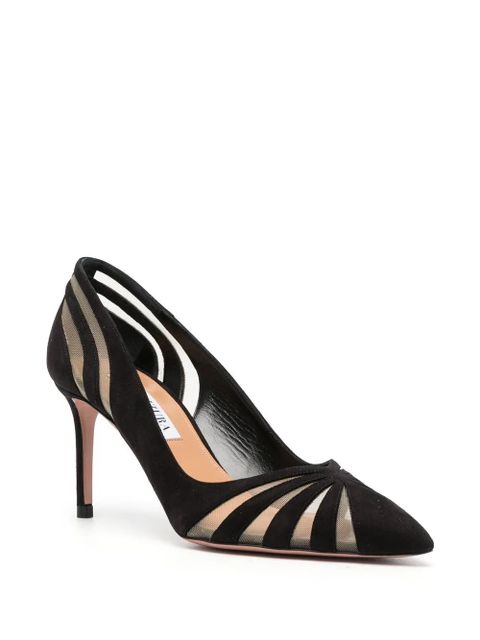 Aquazzura 75mm The Spy pumps - Black - zdjęcie produktu nr 2