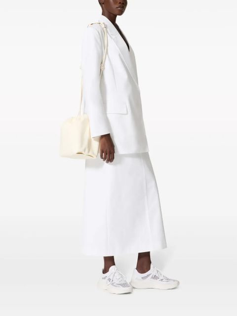 Valentino Garavani Compact poplin skirt - White - zdjęcie produktu nr 2