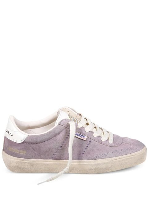 Golden Goose suede lace-up low-top sneakers - Purple - zdjęcie produktu nr 1