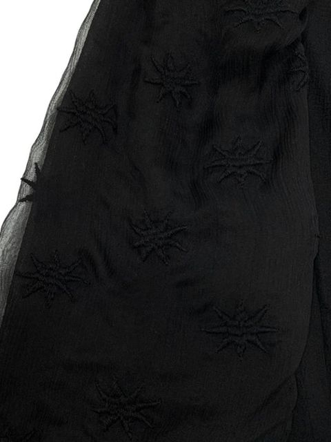 Chloé embroidered mini dress - Black - zdjęcie produktu nr 2