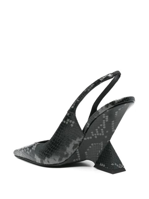 The Attico 105mm Cheope pumps - Black