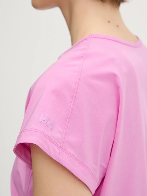 Helly Hansen t-shirt THALIA damski kolor różowy 34350