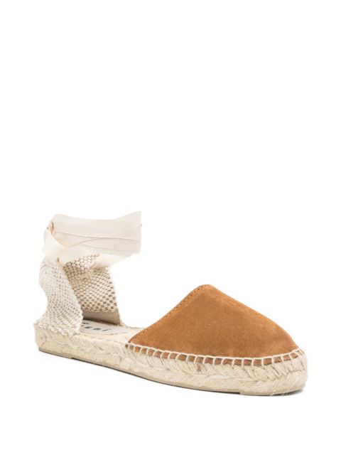 Manebi suede espadrilles - Brown