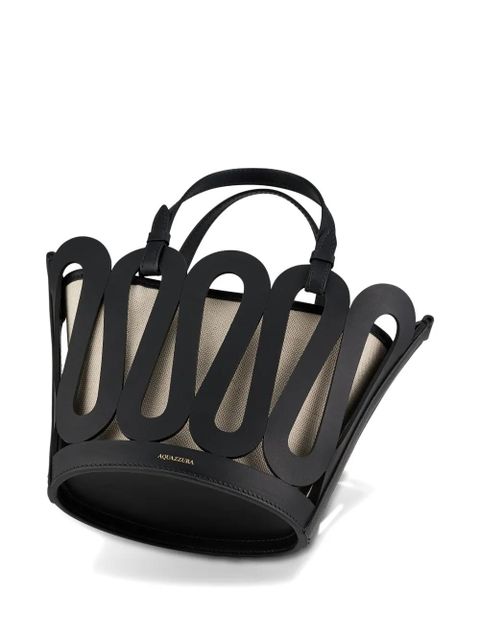 Aquazzura Artiste Medium Tote bucket bag - Black - zdjęcie produktu nr 2