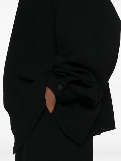 Nanushka Ada shirt - Black