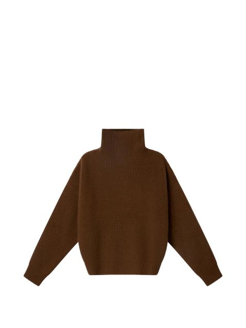 ISABEL MARANT Broole roll-neck sweater - Brown