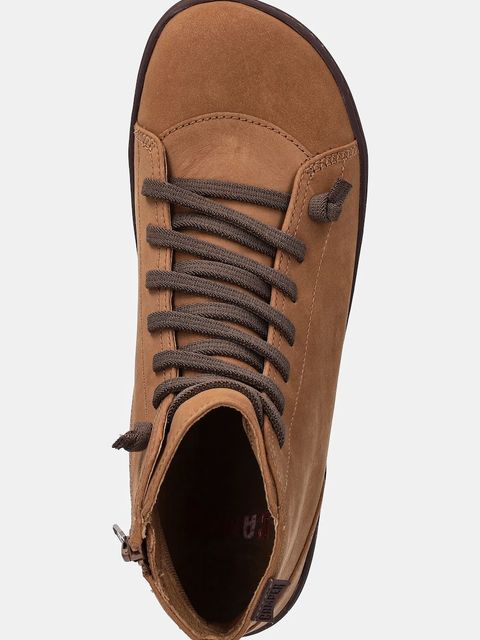 Camper sneakersy zamszowe Peu Cami damskie kolor brązowy K400509-026