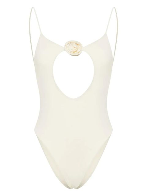 La Reveche Nadir cut-out detailed swimsuit - White - zdjęcie produktu nr 1