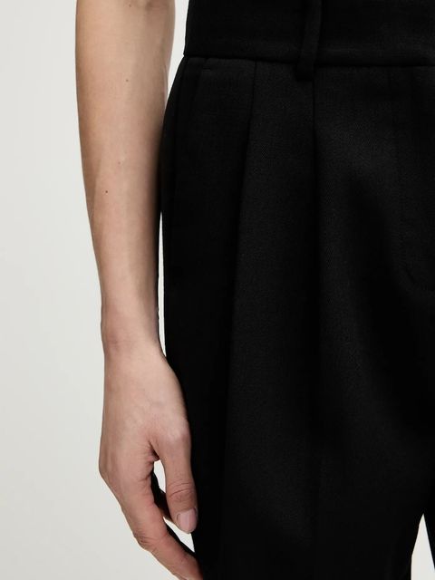 MICHAEL Michael Kors spodnie z dodatkiem wełny