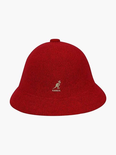 Kangol kapelusz Bermuda Casual kolor czerwony 0397BC.SCARLET-SCARLET - zdjęcie produktu nr 1