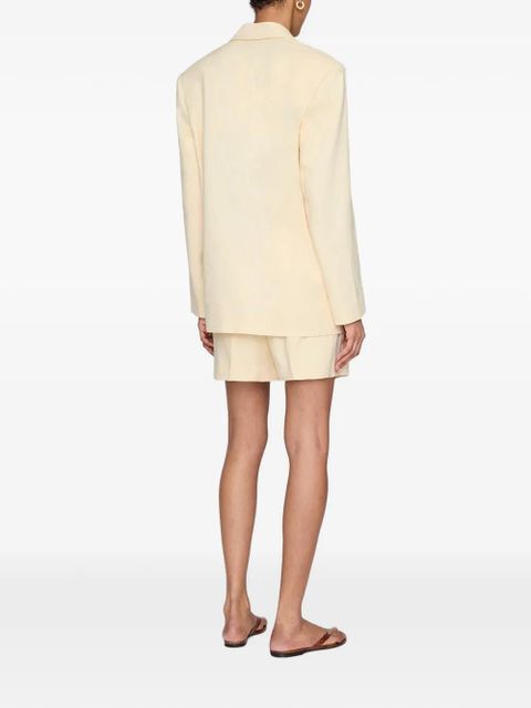 ANINE BING Quinn single-breasted blazer - Yellow