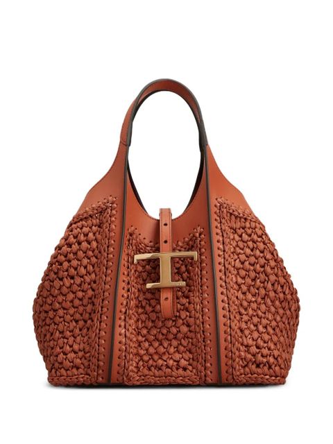 Tod's T Timeless tote bag - Brown - zdjęcie produktu nr 1