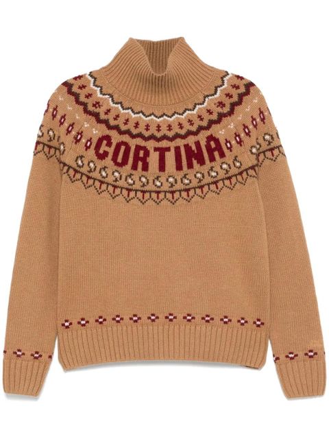 MC2 Saint Barth Meghan Nordic sweater - Brown - zdjęcie produktu nr 1