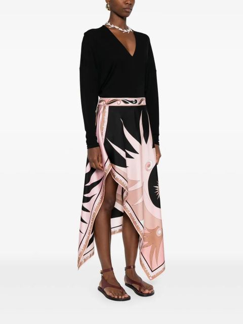 PUCCI Stella print dress - Black