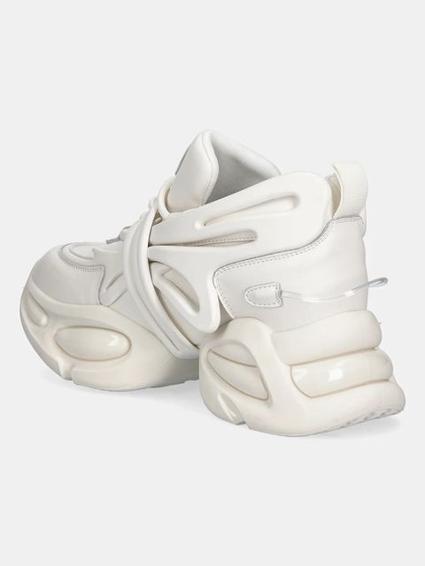 GOE sneakersy skórzane OO2N4027 damskie kolor beżowy OO2N4027 WHITE