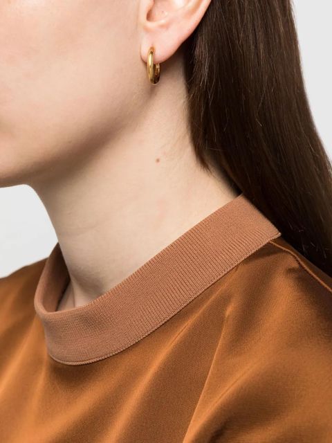 Missoma Tunnel small hoop earrings - Gold - zdjęcie produktu nr 2