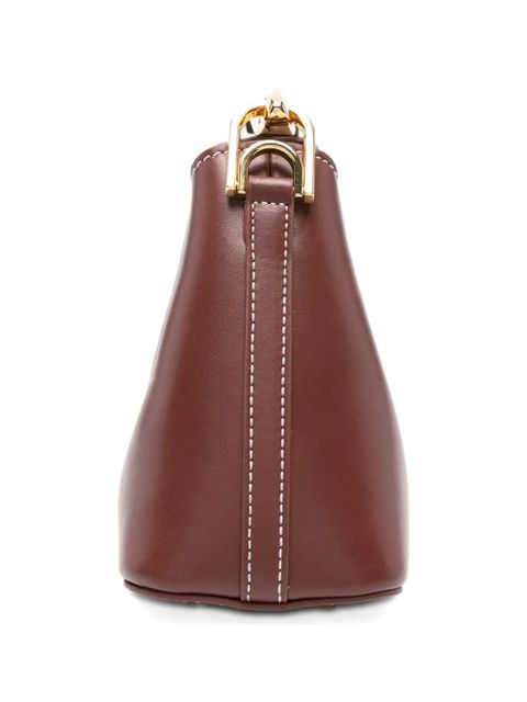 Elleme mini Boomerang tote bag - Brown