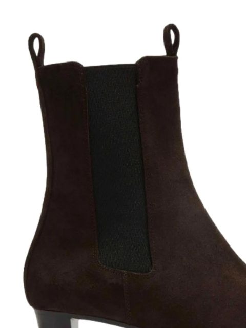 Aeyde Kiki suede boots - Brown - zdjęcie produktu nr 2