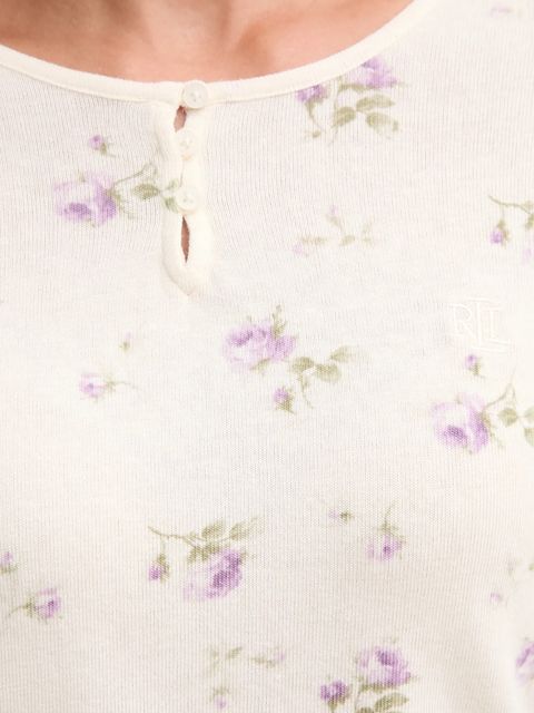 Lauren Ralph Lauren piżama damska kolor beżowy ILN92452